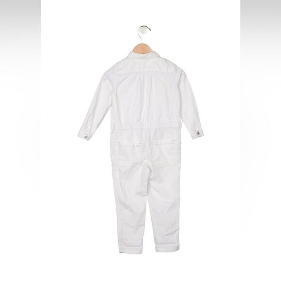 Bonpoint Girls' Solid Long Sleeve Jumpsuit size 3t - Picture 2 of 2